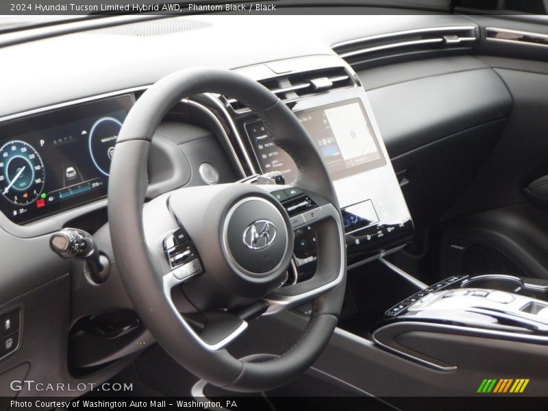  2024 Tucson Limited Hybrid AWD Steering Wheel