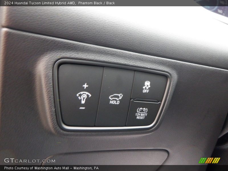 Controls of 2024 Tucson Limited Hybrid AWD