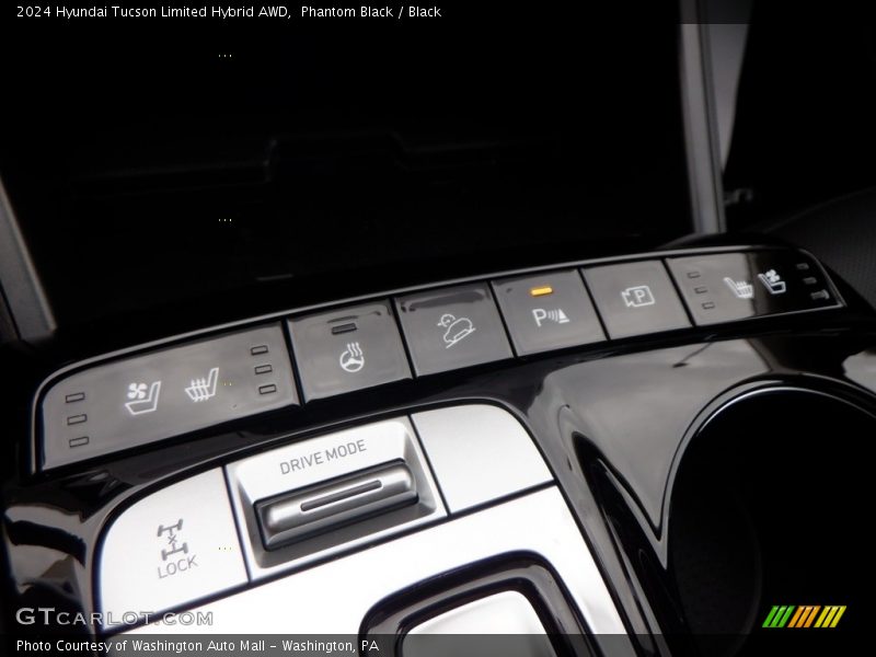 Controls of 2024 Tucson Limited Hybrid AWD