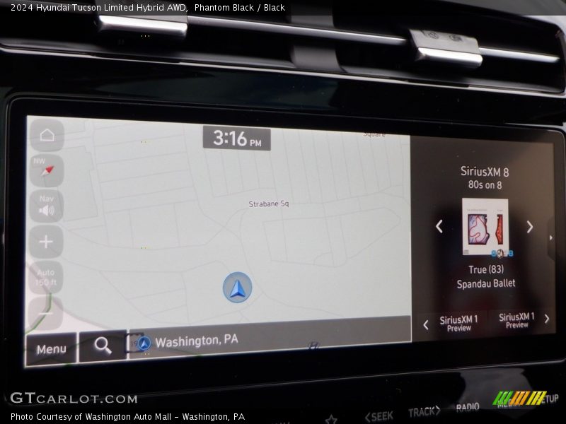 Phantom Black / Black 2024 Hyundai Tucson Limited Hybrid AWD