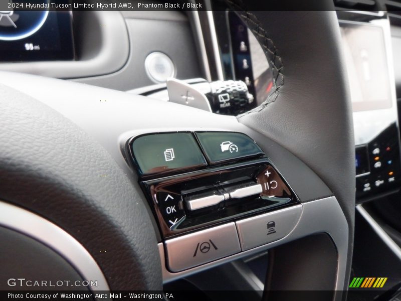  2024 Tucson Limited Hybrid AWD Steering Wheel