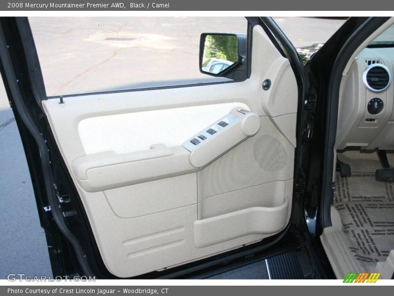 Black / Camel 2008 Mercury Mountaineer Premier AWD