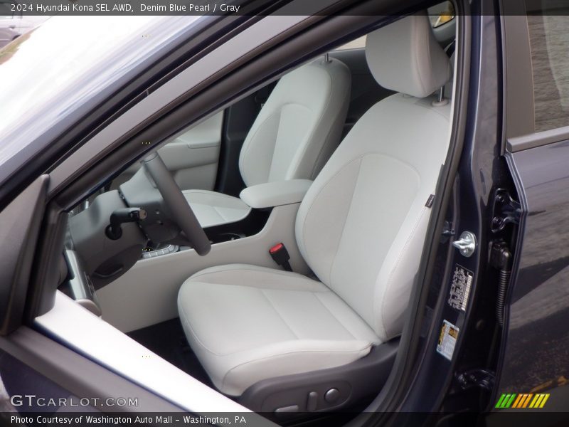 Denim Blue Pearl / Gray 2024 Hyundai Kona SEL AWD