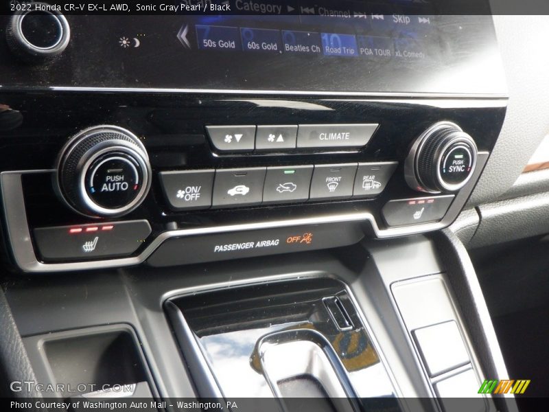 Sonic Gray Pearl / Black 2022 Honda CR-V EX-L AWD