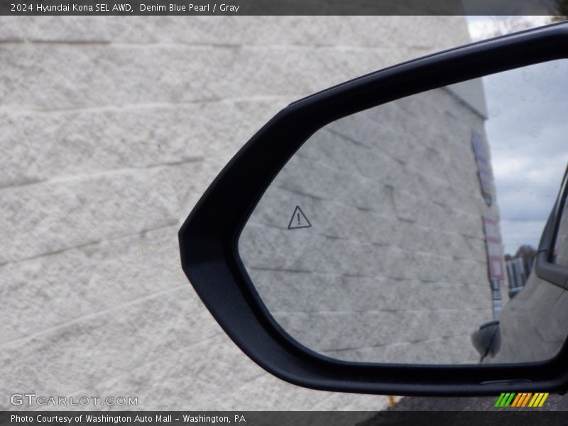 Denim Blue Pearl / Gray 2024 Hyundai Kona SEL AWD