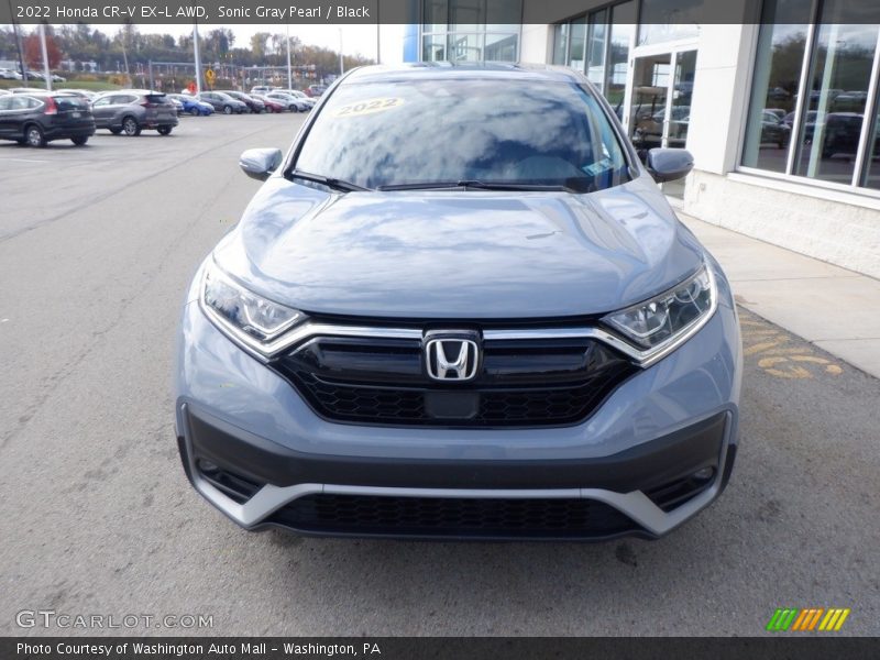 Sonic Gray Pearl / Black 2022 Honda CR-V EX-L AWD