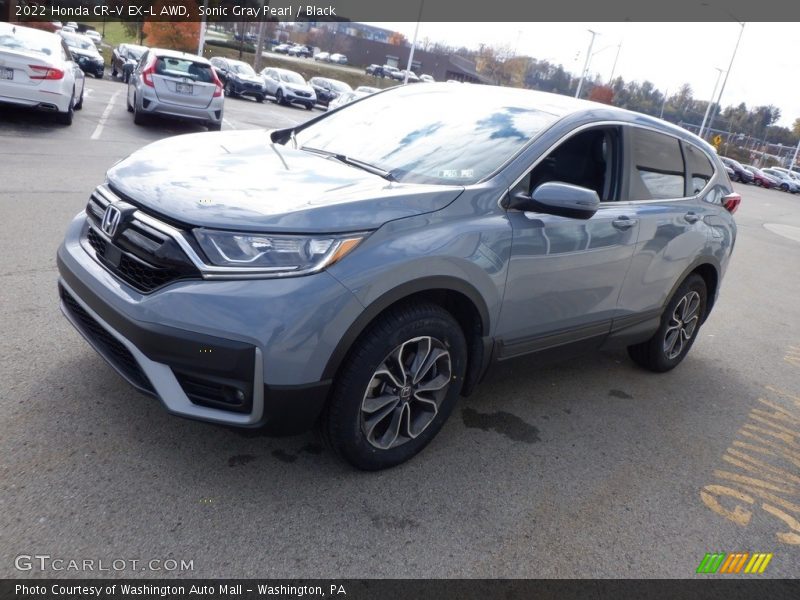 Sonic Gray Pearl / Black 2022 Honda CR-V EX-L AWD