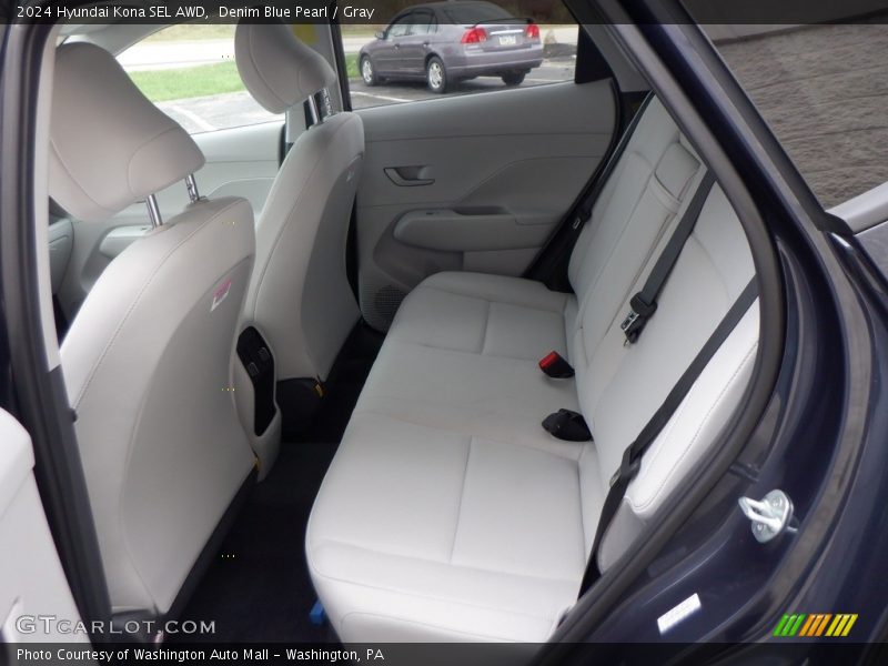 Rear Seat of 2024 Kona SEL AWD