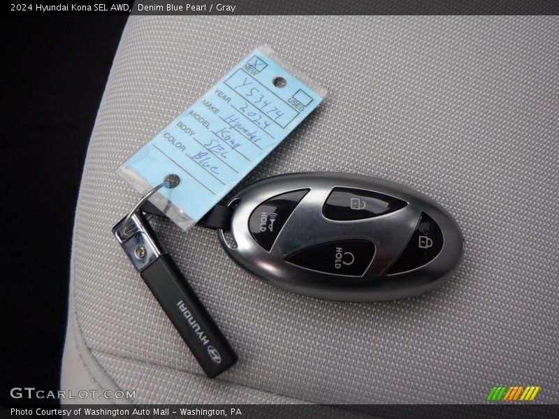 Keys of 2024 Kona SEL AWD