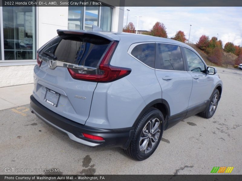 Sonic Gray Pearl / Black 2022 Honda CR-V EX-L AWD