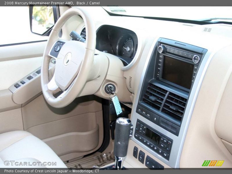 Black / Camel 2008 Mercury Mountaineer Premier AWD