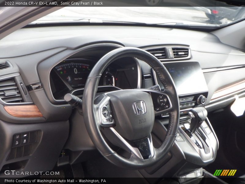 Sonic Gray Pearl / Black 2022 Honda CR-V EX-L AWD