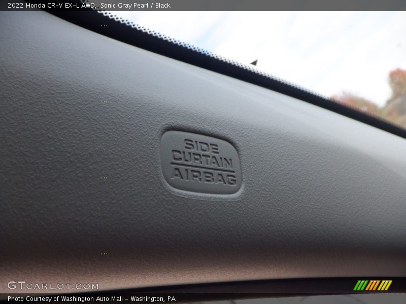 Sonic Gray Pearl / Black 2022 Honda CR-V EX-L AWD