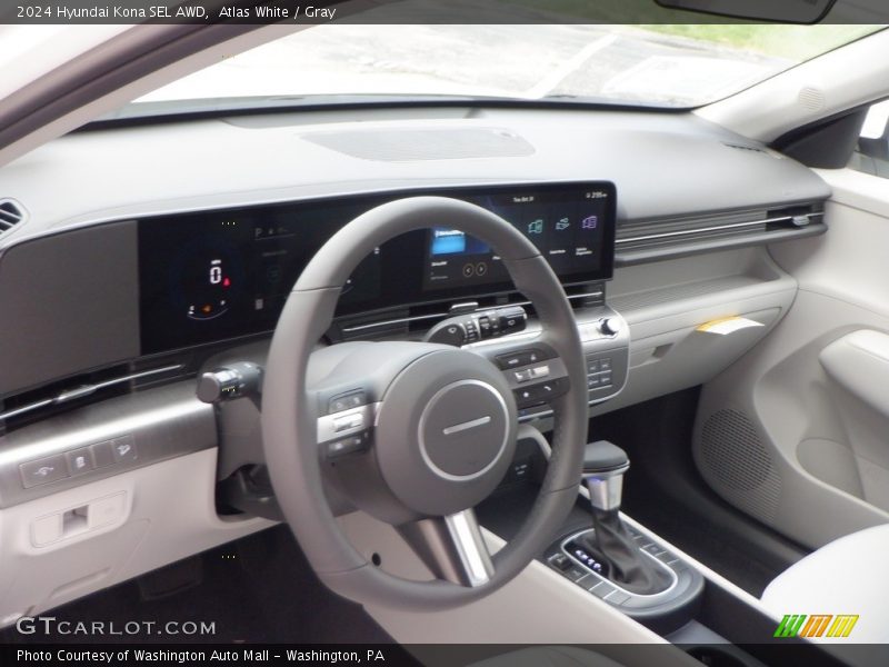 Dashboard of 2024 Kona SEL AWD