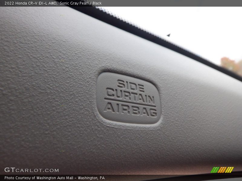 Sonic Gray Pearl / Black 2022 Honda CR-V EX-L AWD
