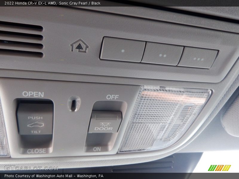 Sonic Gray Pearl / Black 2022 Honda CR-V EX-L AWD