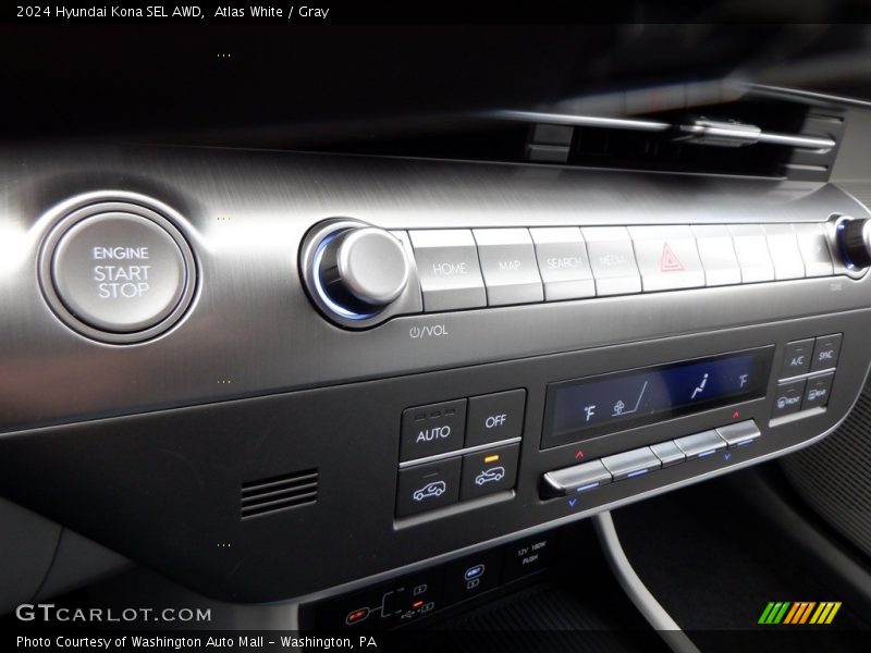 Controls of 2024 Kona SEL AWD