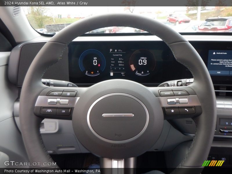  2024 Kona SEL AWD Steering Wheel