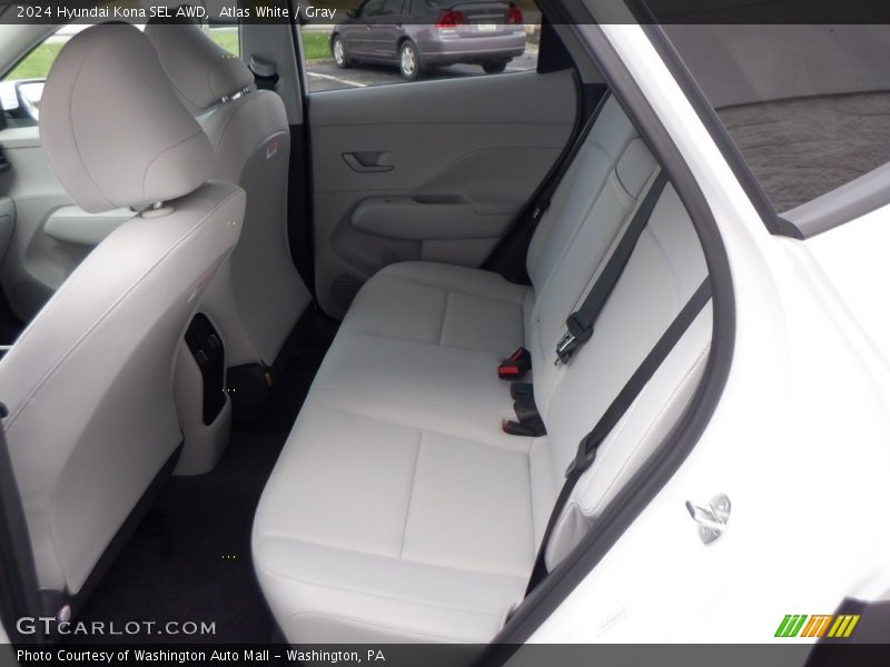 Rear Seat of 2024 Kona SEL AWD