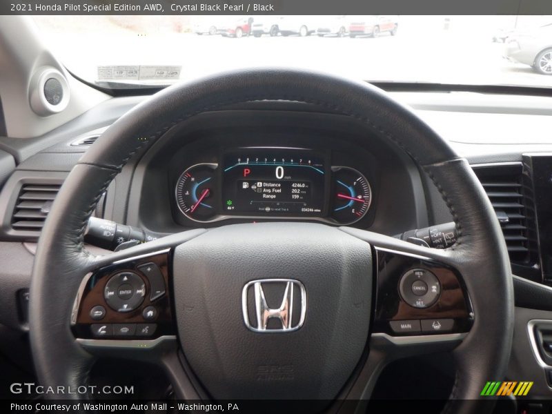 Crystal Black Pearl / Black 2021 Honda Pilot Special Edition AWD
