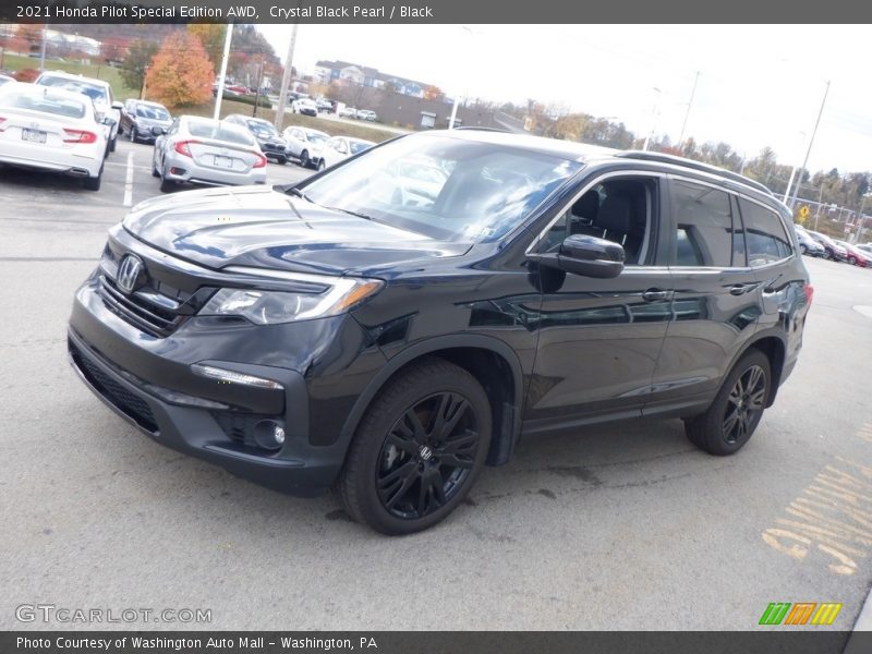 Crystal Black Pearl / Black 2021 Honda Pilot Special Edition AWD