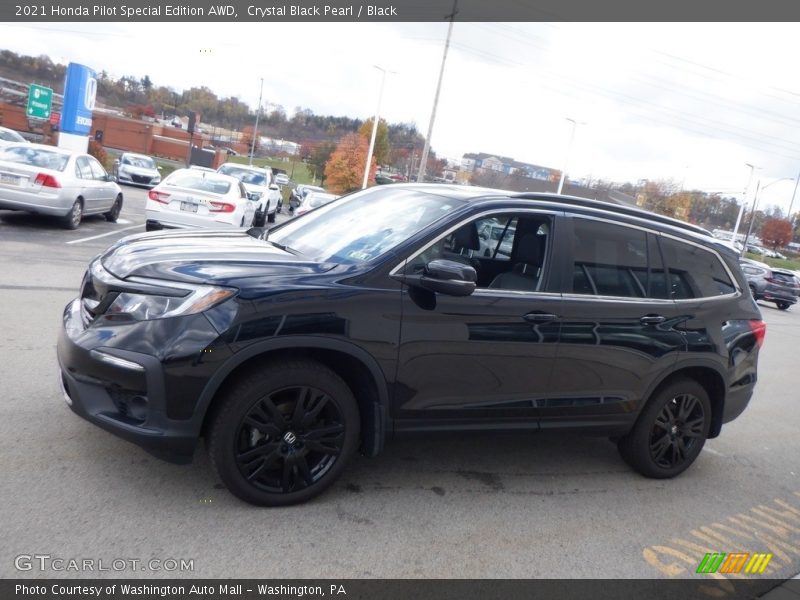 Crystal Black Pearl / Black 2021 Honda Pilot Special Edition AWD