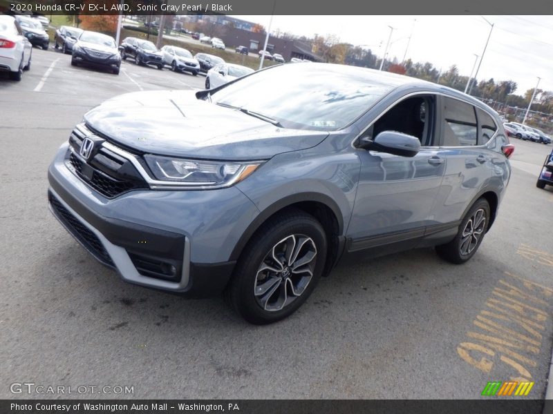 Sonic Gray Pearl / Black 2020 Honda CR-V EX-L AWD