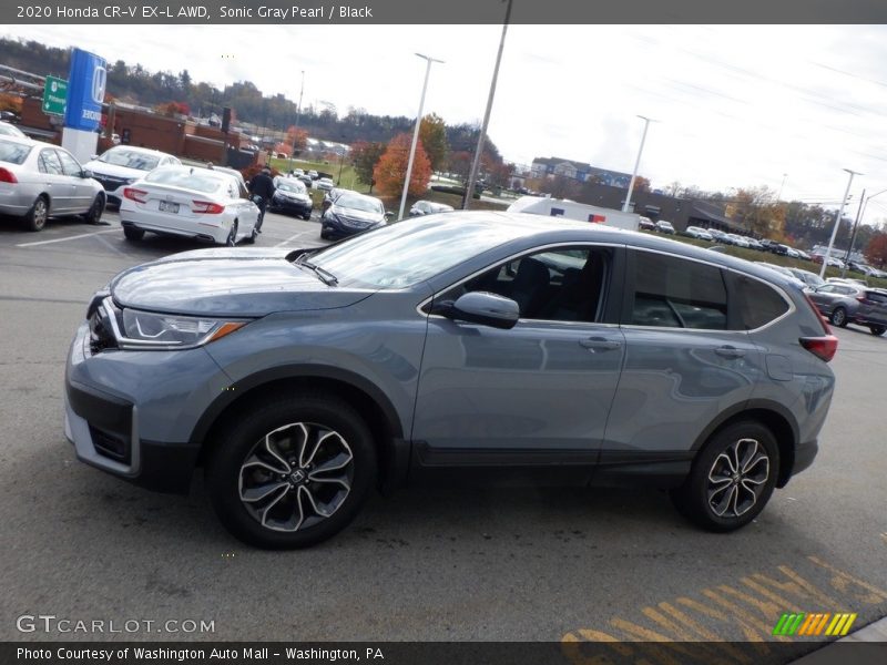 Sonic Gray Pearl / Black 2020 Honda CR-V EX-L AWD