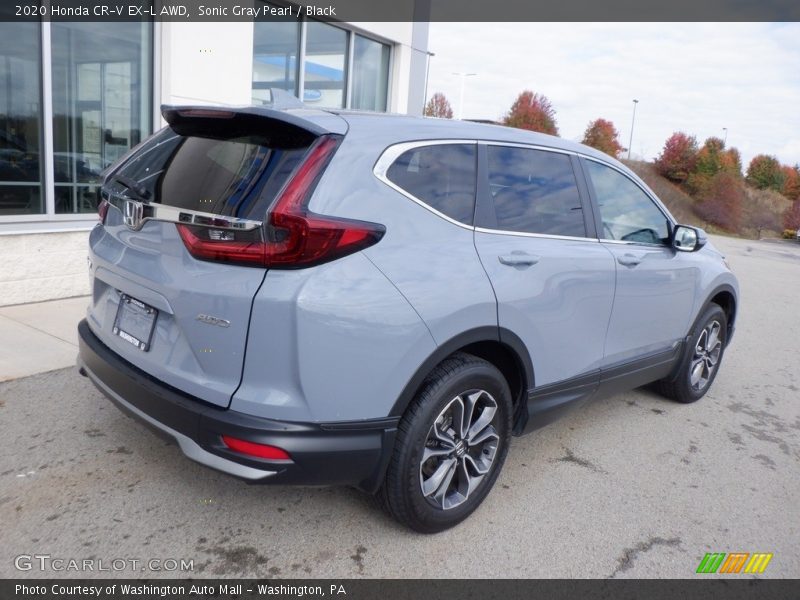 Sonic Gray Pearl / Black 2020 Honda CR-V EX-L AWD