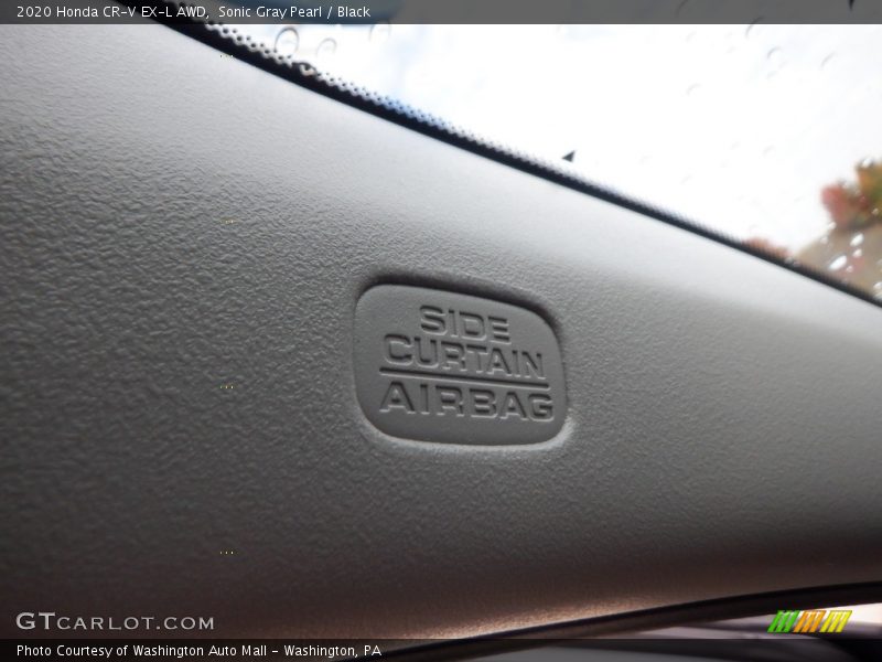 Sonic Gray Pearl / Black 2020 Honda CR-V EX-L AWD
