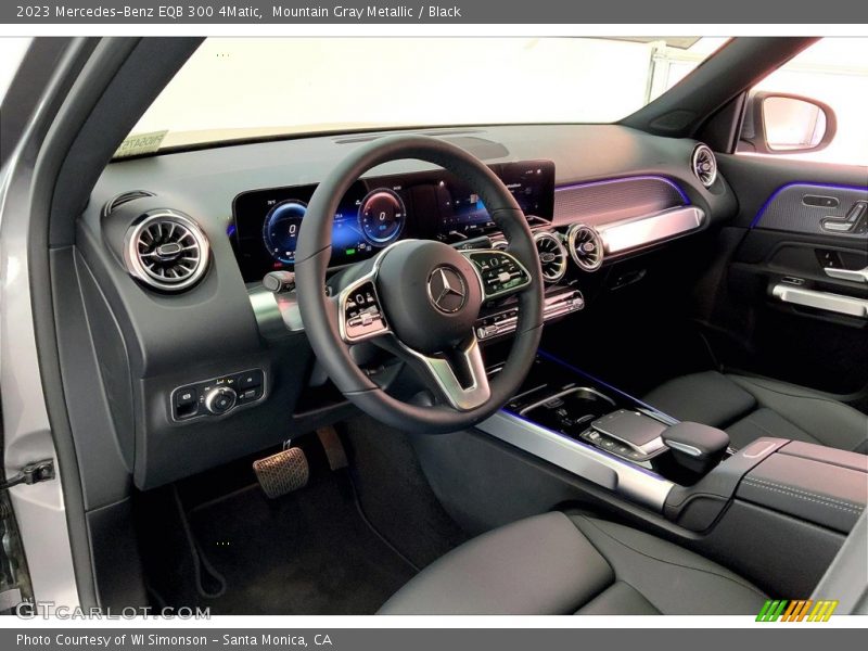 Mountain Gray Metallic / Black 2023 Mercedes-Benz EQB 300 4Matic