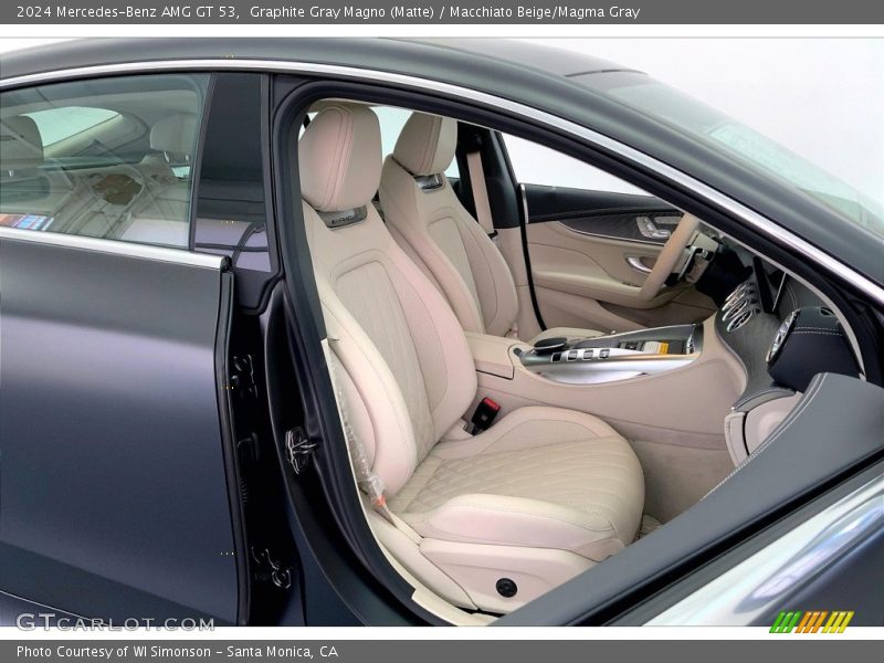 Front Seat of 2024 AMG GT 53