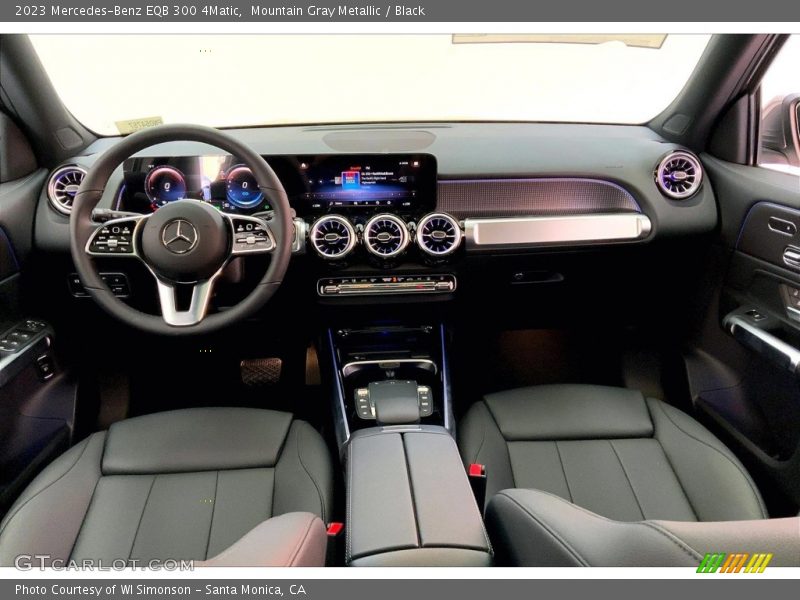  2023 EQB 300 4Matic Black Interior