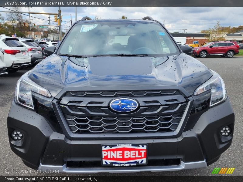 Crystal Black Silica / Gray 2023 Subaru Forester Wilderness