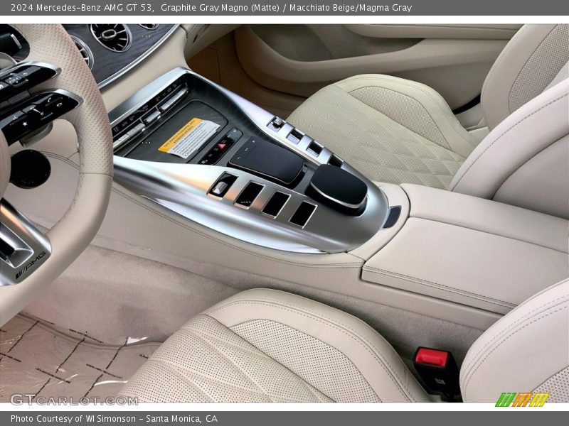 Controls of 2024 AMG GT 53
