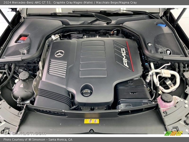 2024 AMG GT 53 Engine - 3.0 Liter AMG Twin-Scroll Turbocharged DOHC 24-Valve VVT Inline 6 Cylinder