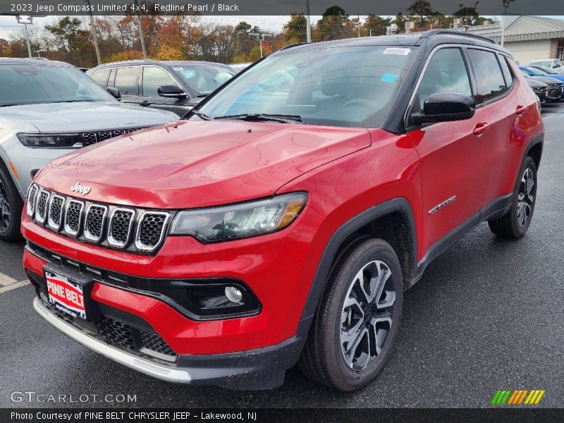 Redline Pearl / Black 2023 Jeep Compass Limited 4x4