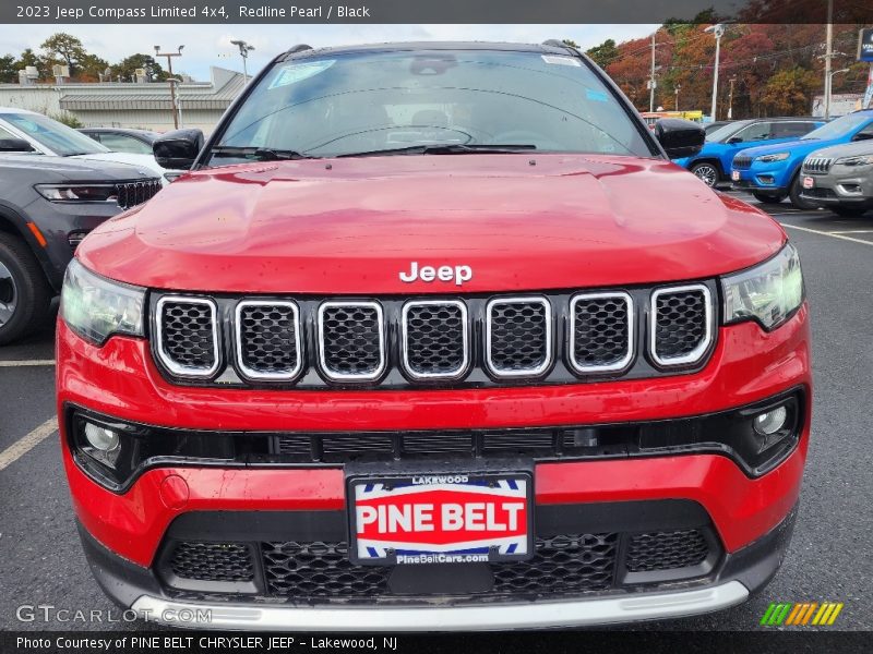 Redline Pearl / Black 2023 Jeep Compass Limited 4x4
