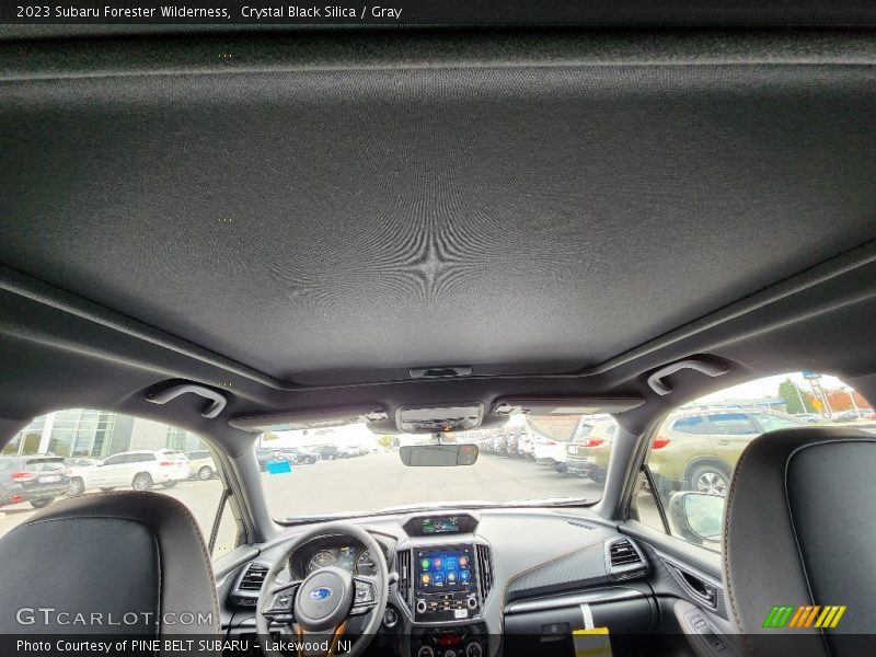 Crystal Black Silica / Gray 2023 Subaru Forester Wilderness