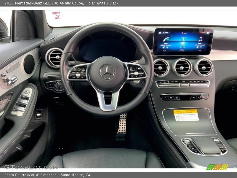 Dashboard of 2023 GLC 300 4Matic Coupe