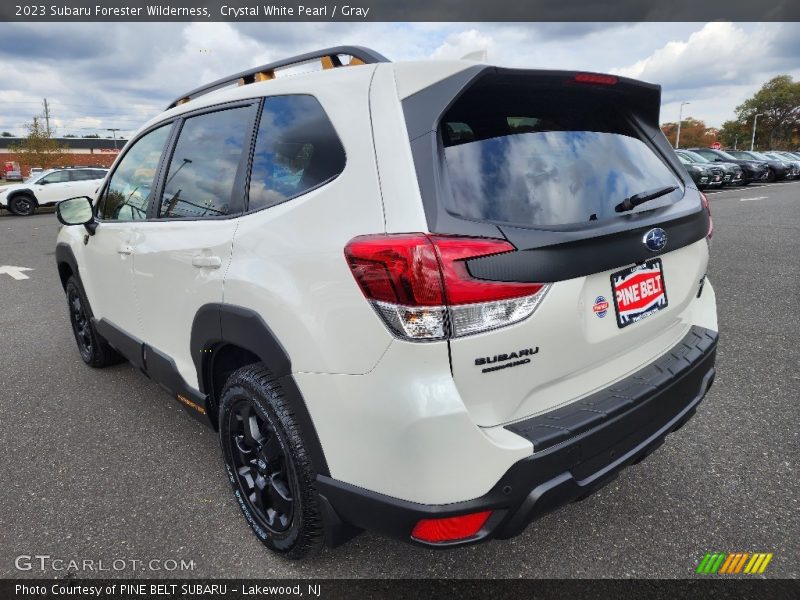 Crystal White Pearl / Gray 2023 Subaru Forester Wilderness