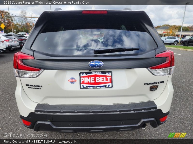 Crystal White Pearl / Gray 2023 Subaru Forester Wilderness