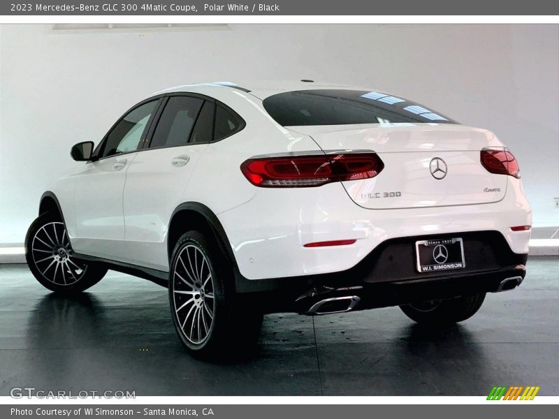 Polar White / Black 2023 Mercedes-Benz GLC 300 4Matic Coupe