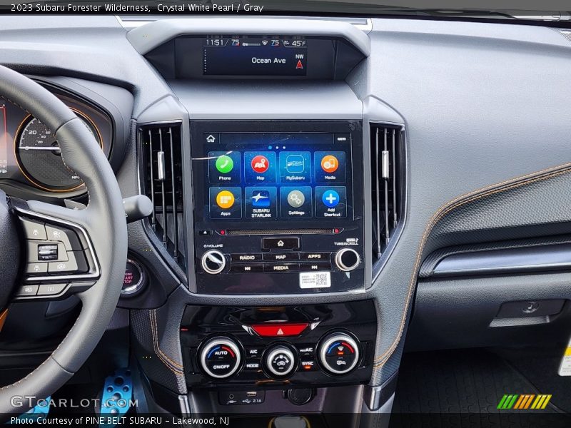 Crystal White Pearl / Gray 2023 Subaru Forester Wilderness