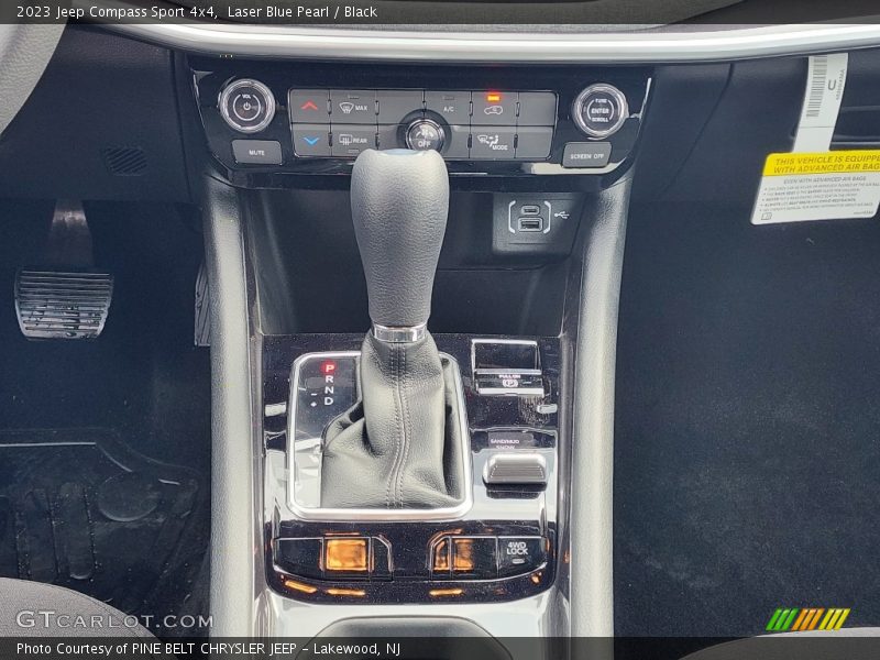  2023 Compass Sport 4x4 8 Speed Automatic Shifter