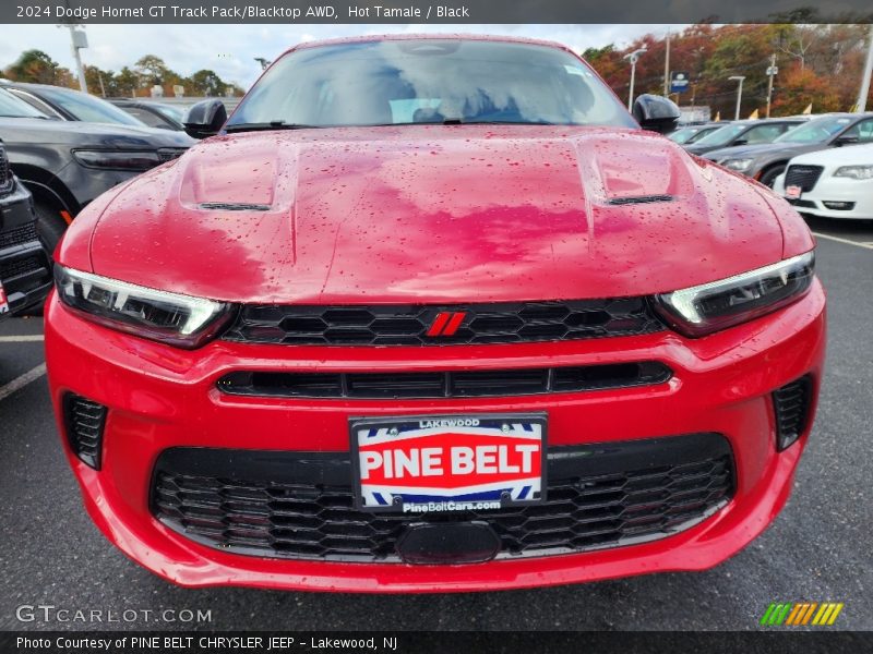 Hot Tamale / Black 2024 Dodge Hornet GT Track Pack/Blacktop AWD