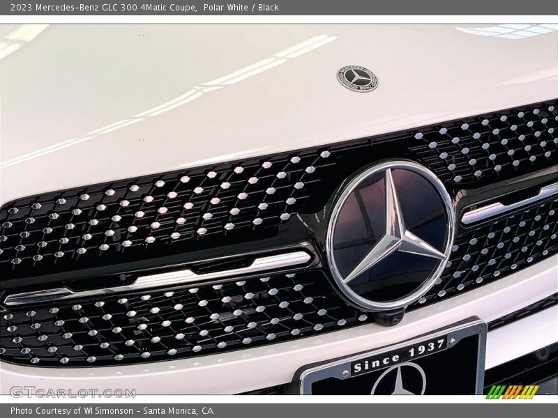 Polar White / Black 2023 Mercedes-Benz GLC 300 4Matic Coupe