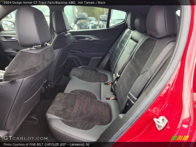 Rear Seat of 2024 Hornet GT Track Pack/Blacktop AWD