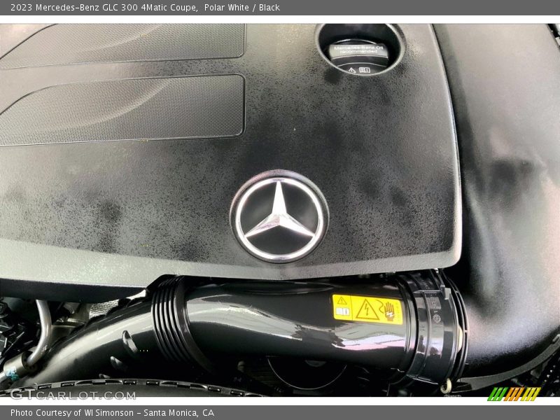Polar White / Black 2023 Mercedes-Benz GLC 300 4Matic Coupe