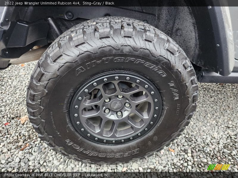  2022 Wrangler Unlimited Rubicon 4x4 Wheel